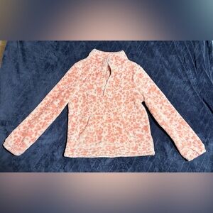 Jumping Bean Gurls Quarter-zip Fleece pullover (size 7)
